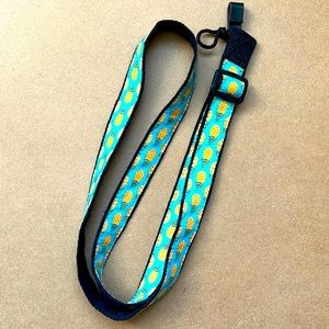 CLOUDMUSIC Pineapple Ukulele Strap with Hook Hawaiian Tropical Design